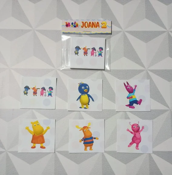 Jogo da Memória Brinde Personalizado os Backyardigans - foto 1