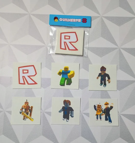 Jogo da Memória Brinde Personalizado Roblox Menino - foto 1
