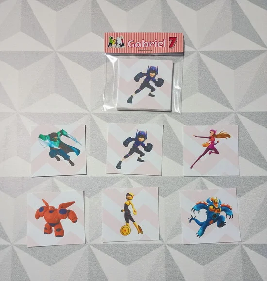 Jogo da Memória Brinde Personalizado Big Hero - foto 1