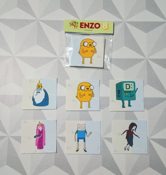 Jogo da Memória Brinde Personalizado Hora de Aventura - foto 1