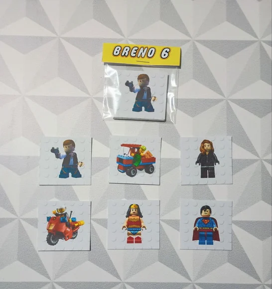 Jogo da Memória Brinde Personalizado Lego - foto 1
