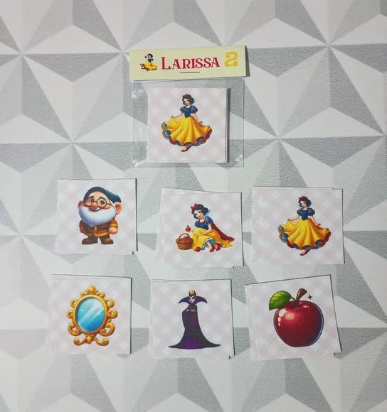 Jogo da Memória Brinde Personalizado Branca de Neve - foto 1
