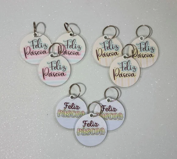 Chaveiro Lembrancinha de Páscoa - Brinde Personalizado - foto 1
