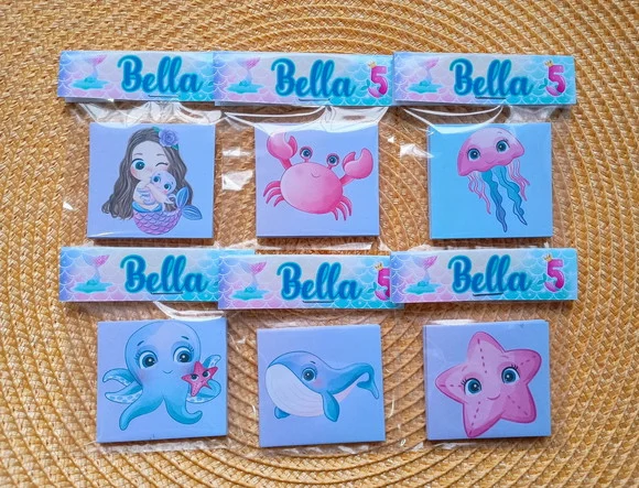Jogo da Memória Sereia Fundo do Mar Brinde Personalizado - foto 1
