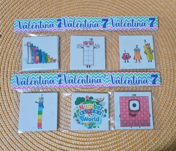 Jogo da Memória Numberblocks Brinde Personalizado - foto 1