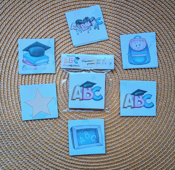 Jogo da Memória Formatura Abc Brinde Personalizado - foto 1