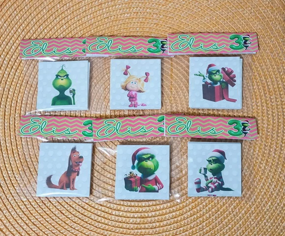 Jogo da Memória Grinch Lembrancinha Personalizada - foto 1