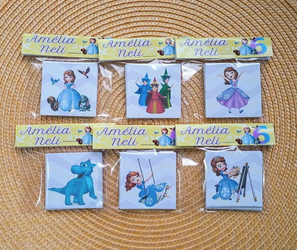 Jogo da Memória Princesa Sofia Brinde Personalizado - foto 1