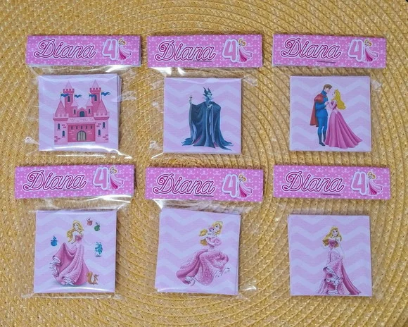Jogo da Memória Bela Adormecida Brinde Personalizado - foto 1