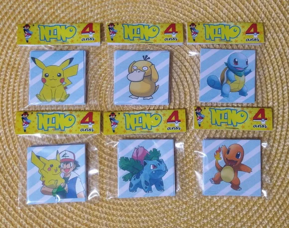 Jogo da Memória Pokemon Brinde Personalizado - foto 1