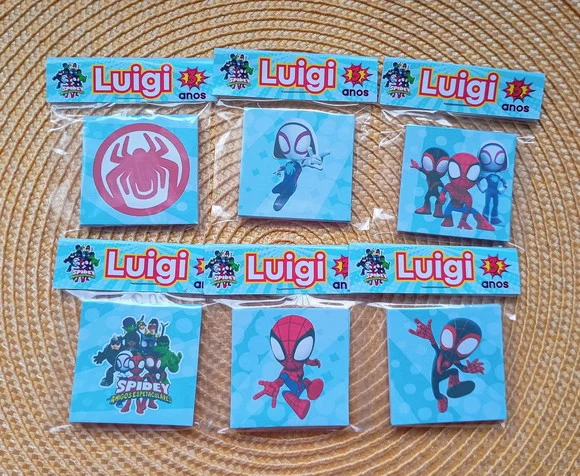 Jogo da Memória Spidey e Seus Amigos Brinde Personalizado - foto 1