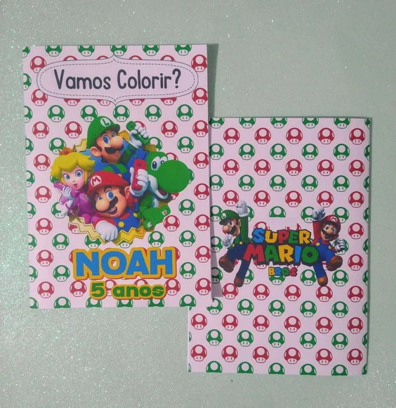 Livrinho de Colorir Personalizado - Criamos Outros Temas