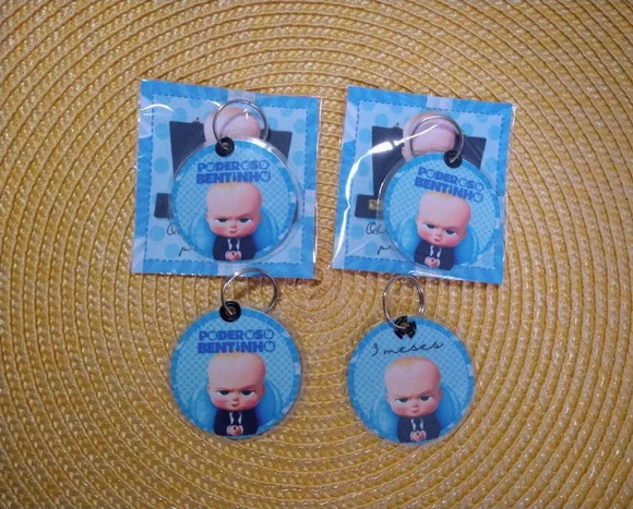Chaveiro Personalizado para Brinde Poderoso Chefinho - foto 1