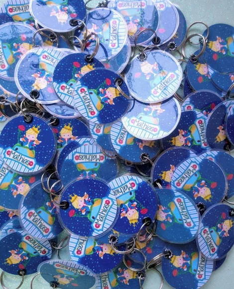 Chaveiro Personalizado Pequeno Príncipe Brinde Personalizado - foto 1