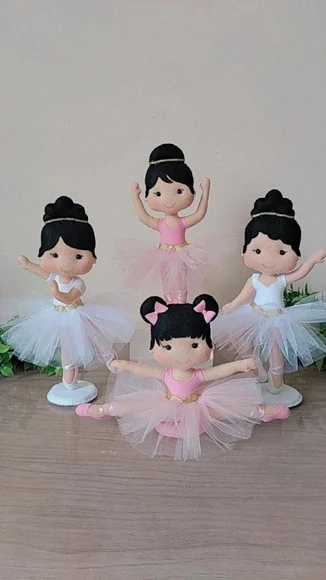 Bailarinas em Feltro - foto 1