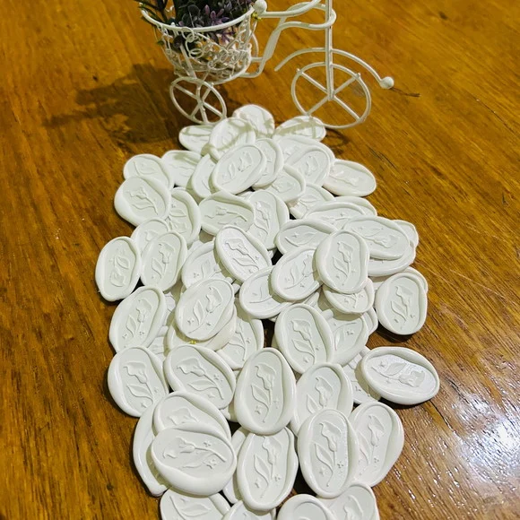 Lacre de Cera - Copo de Leite - foto 1