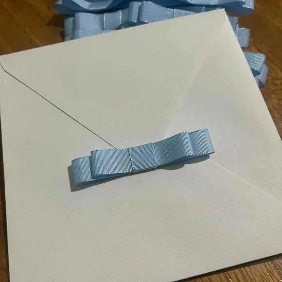 Laço Duplo Azul Bebê - foto 1