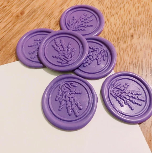 Lacre de Cera - Lavanda 2 - foto 1