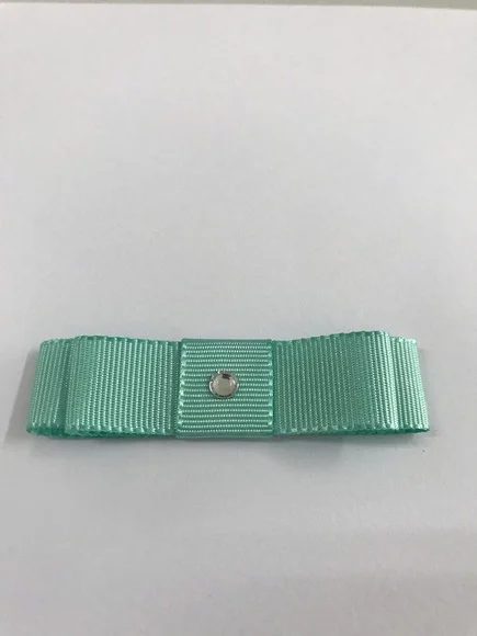 Laço Duplo verde com strass - foto 1