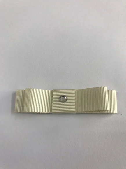 Laço Duplo off-white com strass - foto 1