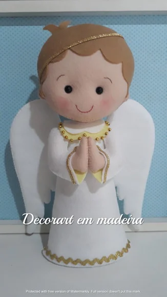 Anjinho para Batizado - 32 cm - foto 1