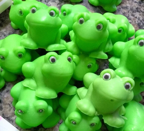 Sabonete 3d Sapo Sapinho Avulso para Lembrancinha