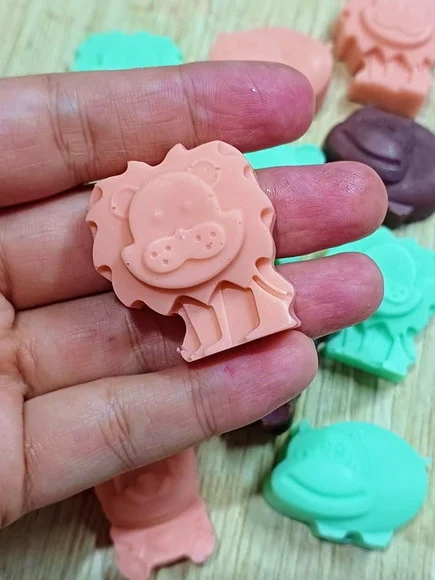Mini Sabonetes Animais Safari Avulso para Lembrancinha