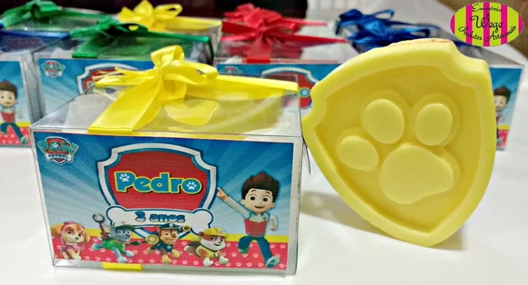 Kit Luxo Sabonete Perfumado Patrulha Canina