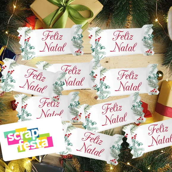 Bala Personalizada Festa Natal - foto 1