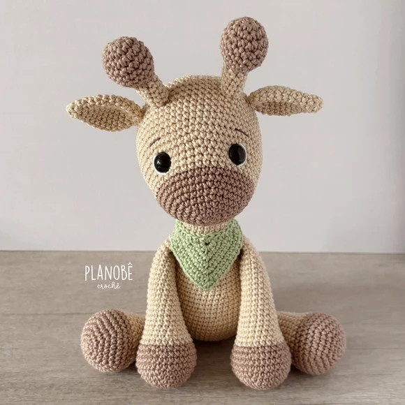 Girafa Gigi Amigurumi Crochê - foto 1