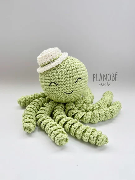 Polvo Soninho Amigurumi - foto 1