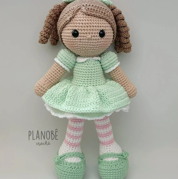 Boneca Mary Amigurumi - foto 1
