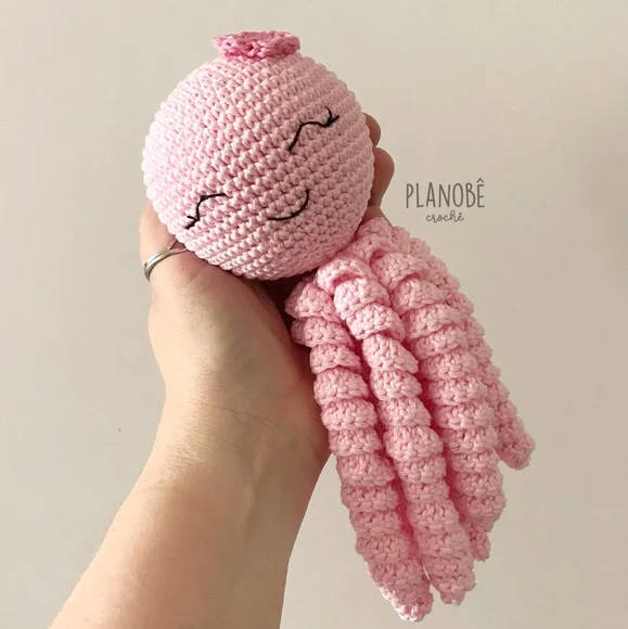 Polvo Soninho Amigurumi - foto 2