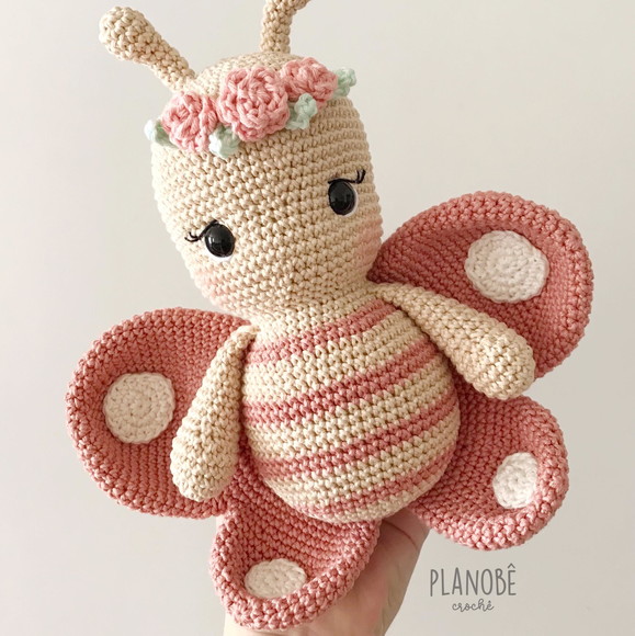 Borboleta Bibi Listrada Amigurumi - foto 2