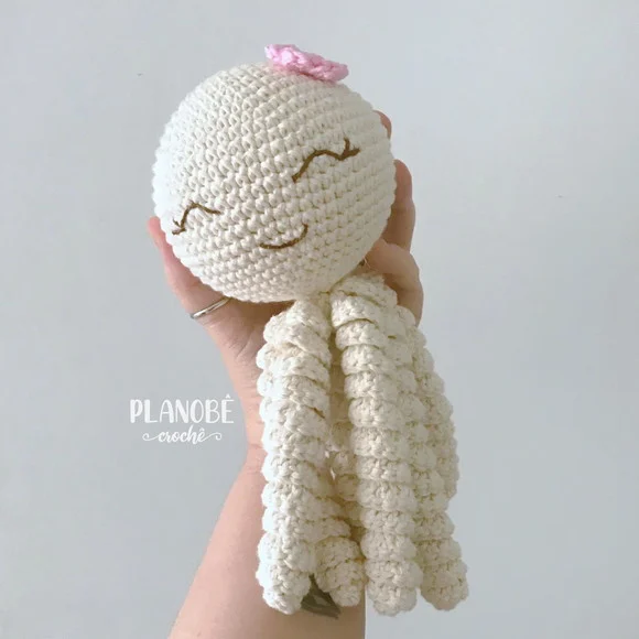 Polvo Soninho Amigurumi - foto 1