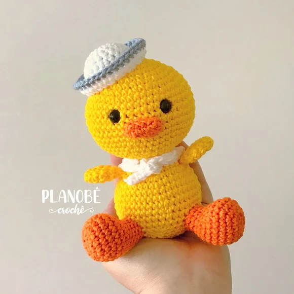 Patinho Quack Amigurumi - foto 1