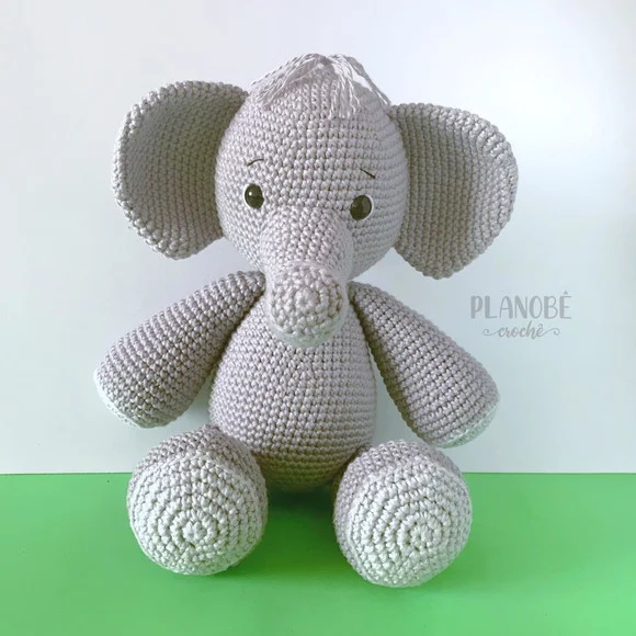 Elefante Nuno - Amigurumi