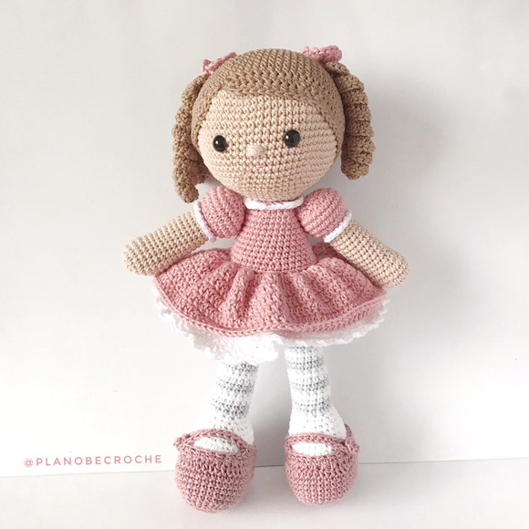 Boneca Mary Amigurumi Crochê - foto 4