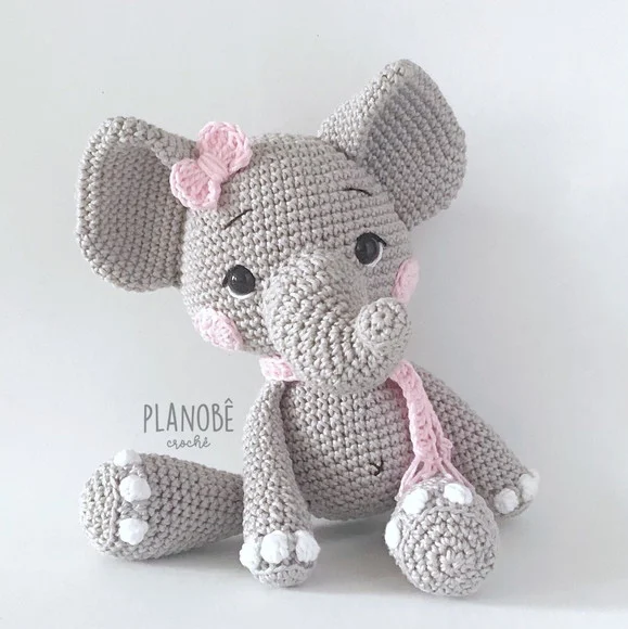 Elefante Cloudy Amigurumi