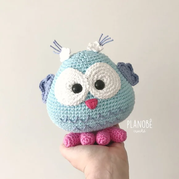 Coruja Baby Amigurumi - foto 1
