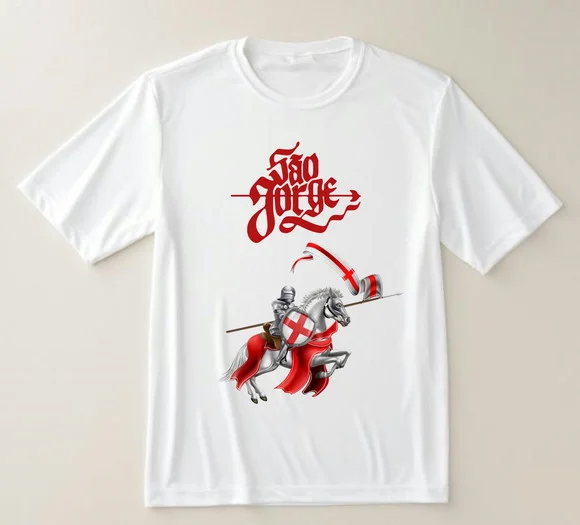 Camiseta São Jorge Guerreiro - Fé e Proteção em Cada Detalhe - foto 1