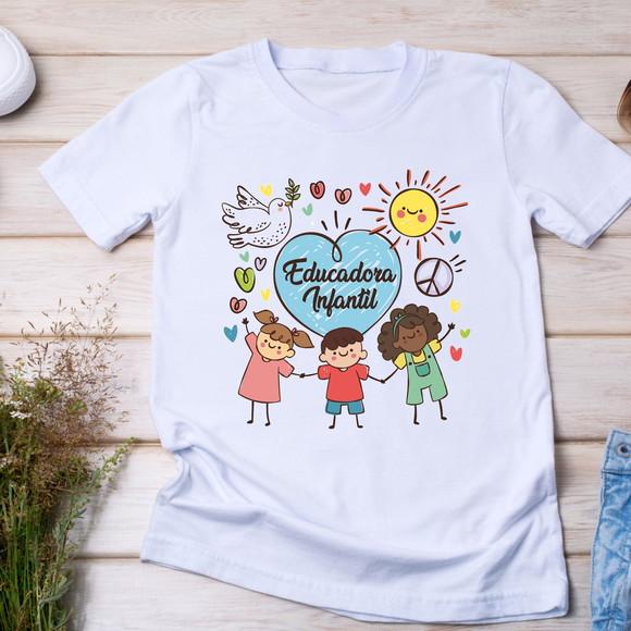 Camiseta Profissão Educadora Infantil - foto 1