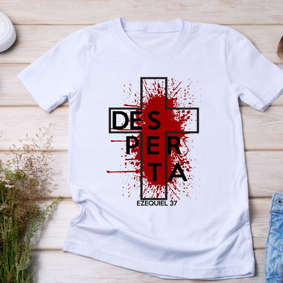 Camiseta Religiosa Desperta Ezequiel 37 - foto 1