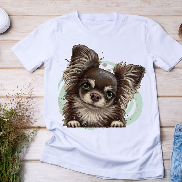 Camiseta Chihuahua Dog Pet Lover Amante de Cães - foto 1