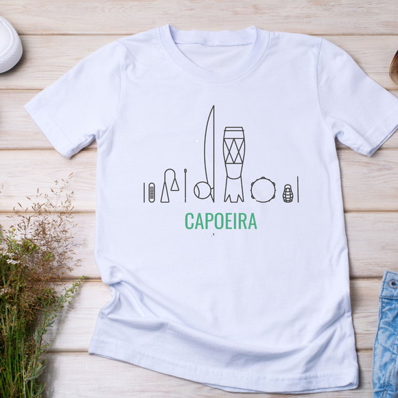 Camiseta Capoeira Arte Marcial Luta Cultura Brasileira - foto 1