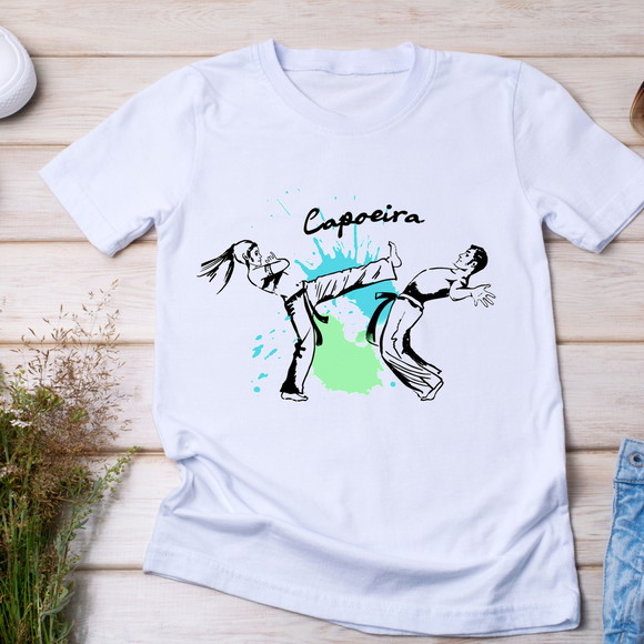 Camiseta Capoeira Arte Marcial Luta Cultura Brasileira - foto 1