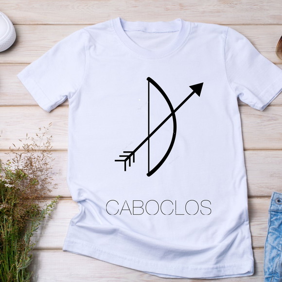 Camiseta Caboclos - Flecha, Força e Proteção da Mata - foto 1