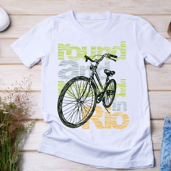 Camiseta Bike My Rules - Ciclismo, Liberdade - foto 1