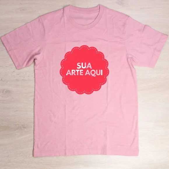 Camiseta Rosa Personalizada - foto 1