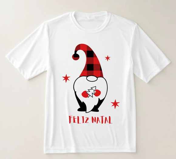 Camiseta Natal Gnomos Estampa Divertida e Estilosa - foto 1